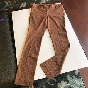 THE LIMITED VINTAGE HOUNDSTOOTH TROUSER PANTS FOR WOMEN SIZE 6 LONG